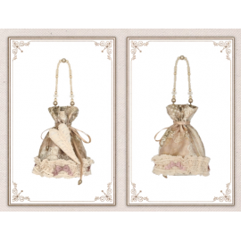 Cupid's Poetry Box Drawstring Tote Bag by Blood Supply (BSY161B1)